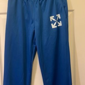 SOLD!!!! Off-White men’s large, blue sweatpants